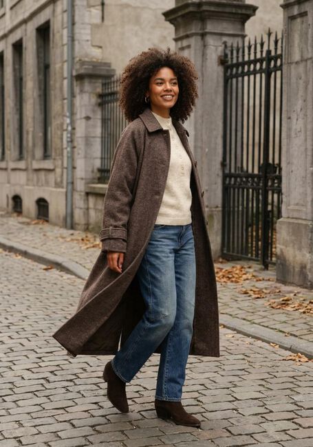 Bruine ENVII Mantel ENSENECA WOOL JACKET 7276 - large
