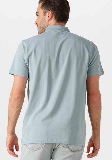 Lichtblauwe PURE PATH Polo REGULAR FIT POLO SS T-SHIRTS - large