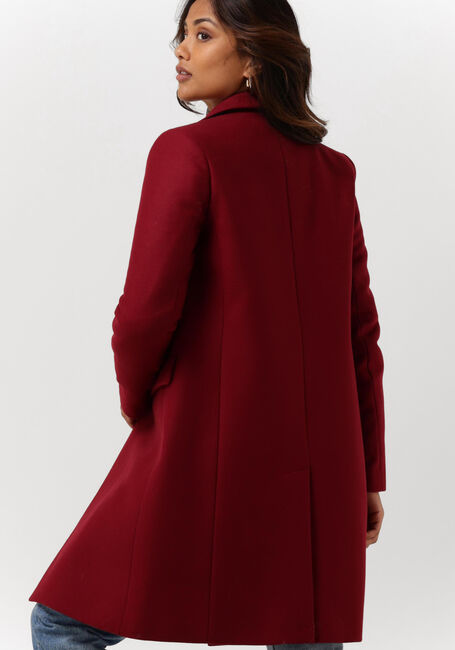 Rode TOMMY HILFIGER Mantel WOOL BLEND CLASSIC COAT - large