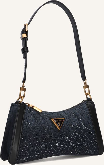 Zwarte GUESS Schoudertas DILI TOP ZIP SHOULDER BAG Zwarte GUESS Schoudertas DILI TOP ZIP SHOULDER BAG - large