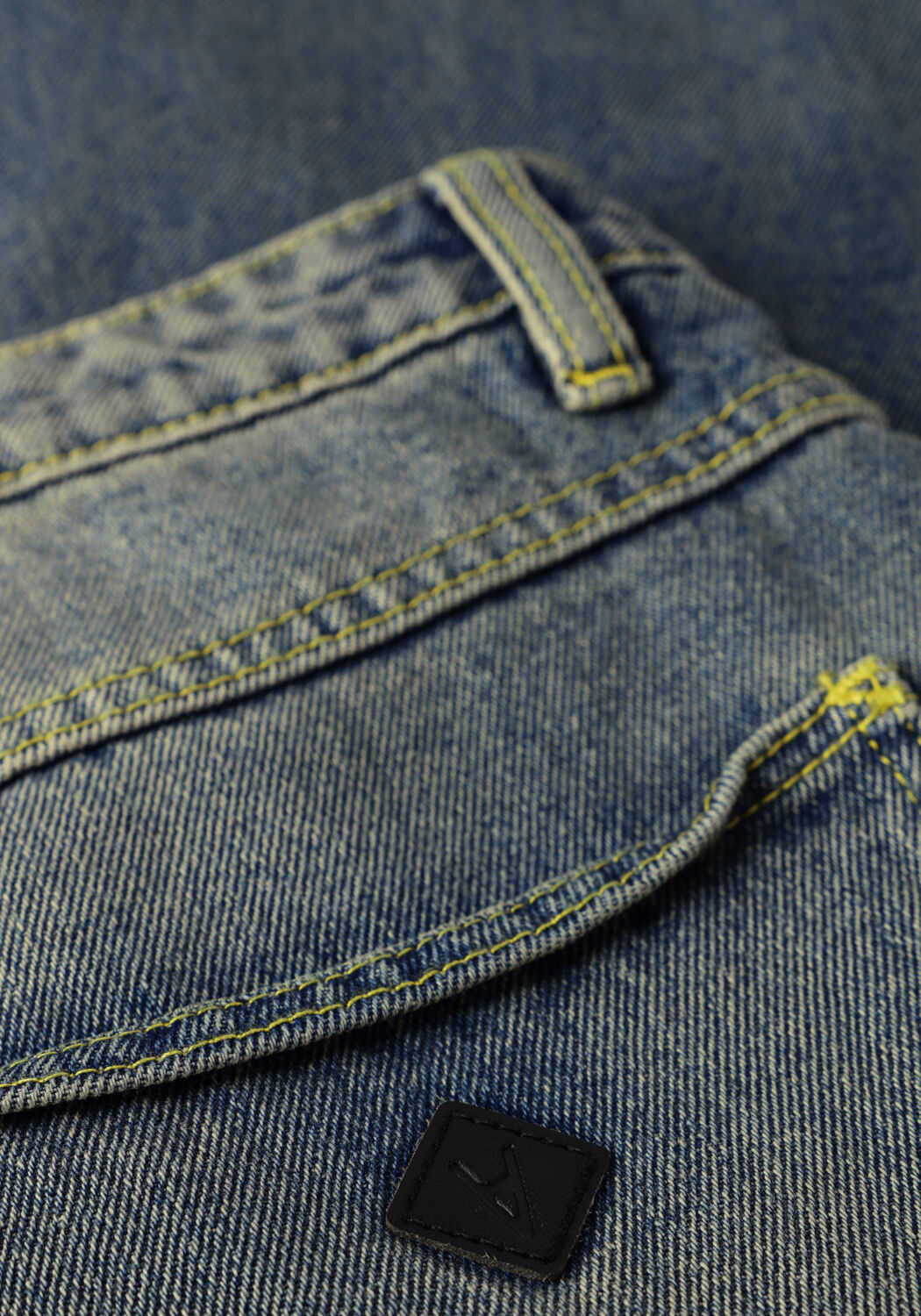 Blauwe ABRAND JEANS Wide jeans MID BARREL JEAN TALL - large