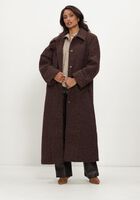 Bruine OBJECT Mantel OBJCELINA MIDI COAT