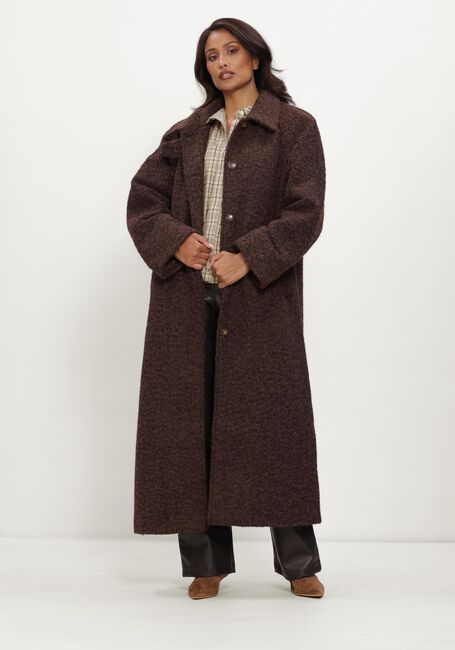 Bruine OBJECT Mantel OBJCELINA MIDI COAT - large