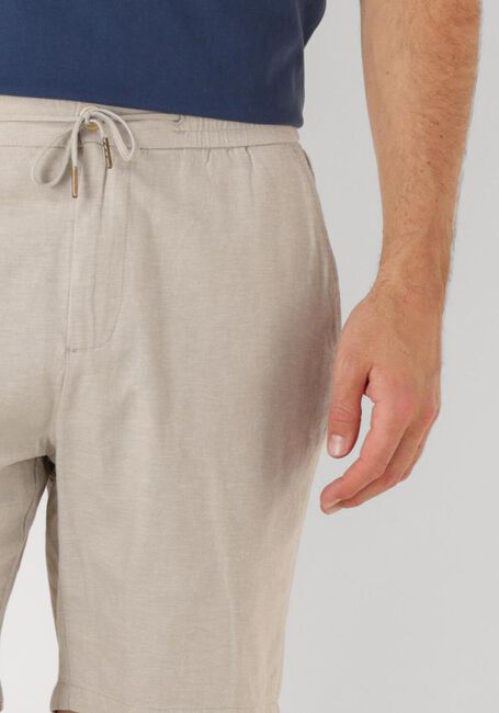 Beige SCOTCH & SODA Korte broek FAVE COTTON/LINEN TWILL BERMUDA - large