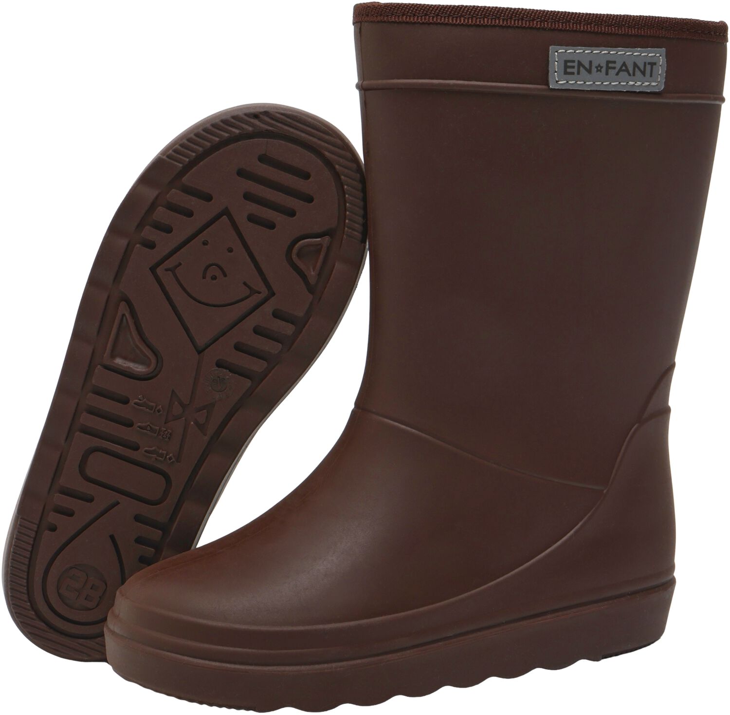 ENFANT Bruine Laarzen Thermo Boots Solid