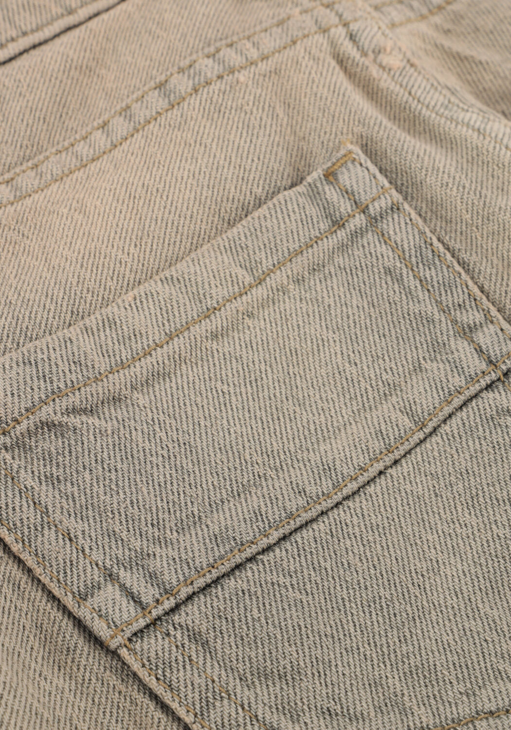 Lichtgrijze DAILY7 Wijde broek DENIM WIDE FIT - large