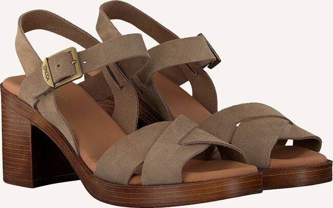 Beige OMODA Platte sandalen 4538 Beige OMODA Platte sandalen 4538 - large
