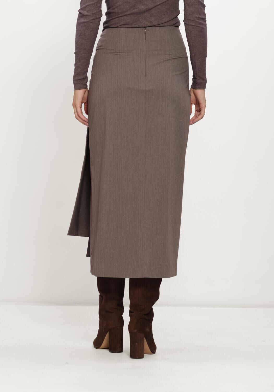 Bruine INWEAR Midirok CLEOHIW SKIRT - large