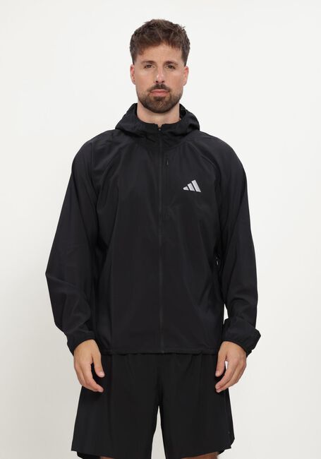 Zwarte ADIDAS Jack RUN ESS JKT M - large
