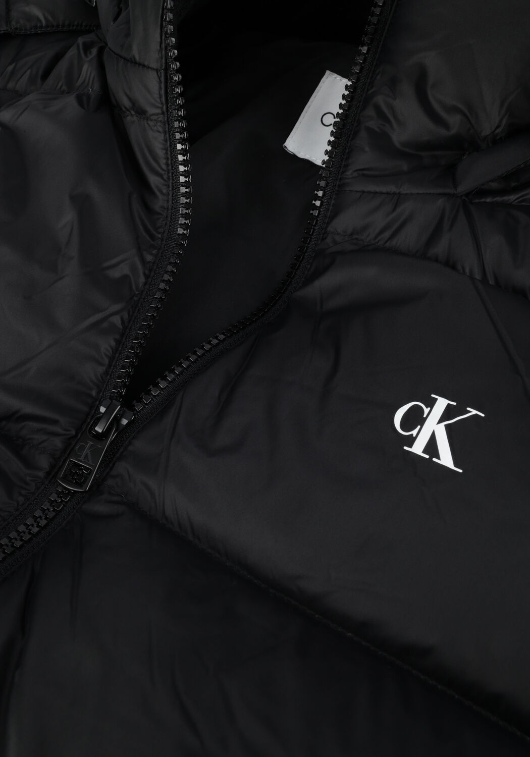 Zwarte CALVIN KLEIN Gewatteerde jas CK MW DOWN SHORT PUFFER - large