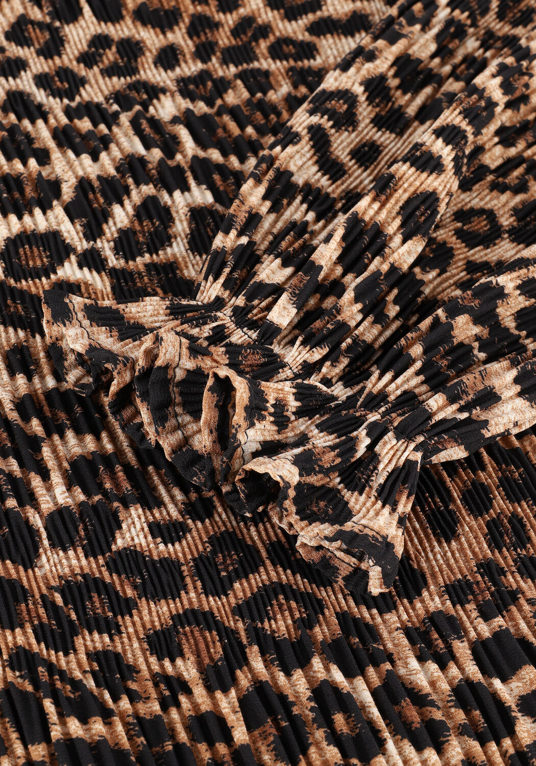 Bruine MOVES Maxi jurk LAVISA 2434 - large