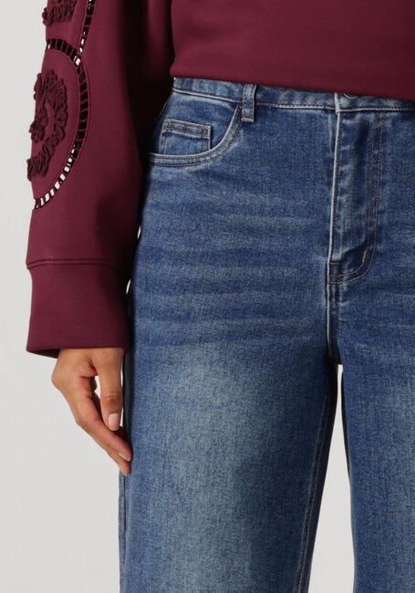 Blauwe OBJECT Mom jeans OBJSAVA MW BARREL ANKEL JEANS - large