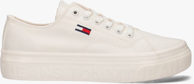Witte TOMMY JEANS Lage sneakers TOMMY JEANS FLATFORM SNEAKER - large