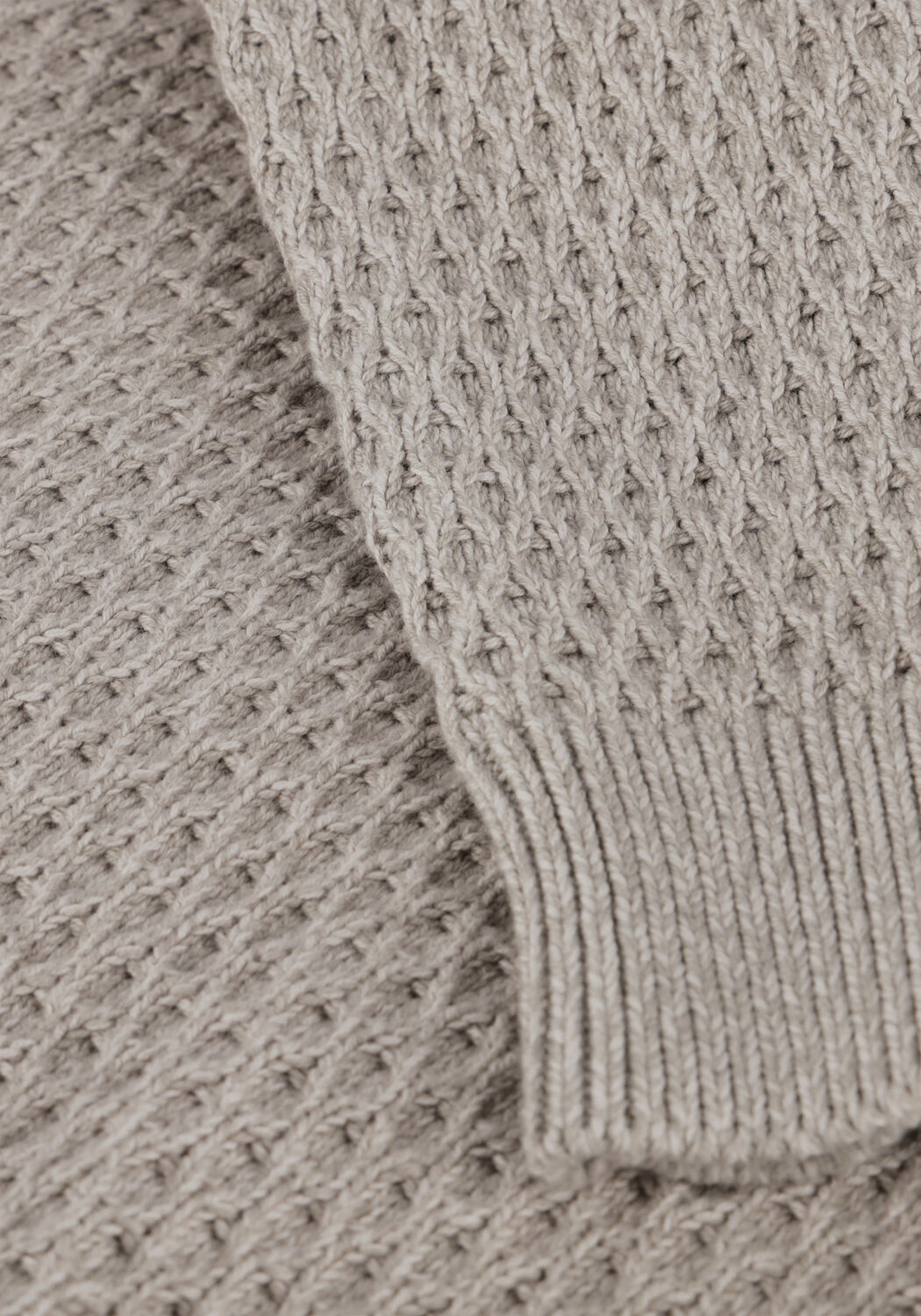 Donkergrijze SELECTED MEN Trui REMY LS KNIT ALL STU CREW NECK W CAMP - large