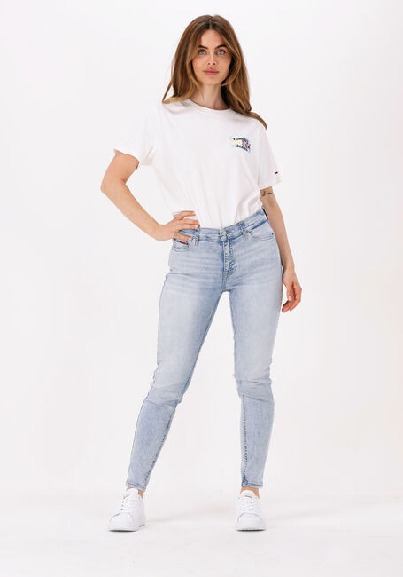 Lichtblauwe TOMMY JEANS Skinny jeans NORA MR SKNY ANKLE BF1211 - large