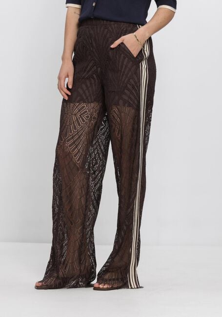 Bruine CO'COUTURE Broeken LETICC LACE PANEL LL PANT - large