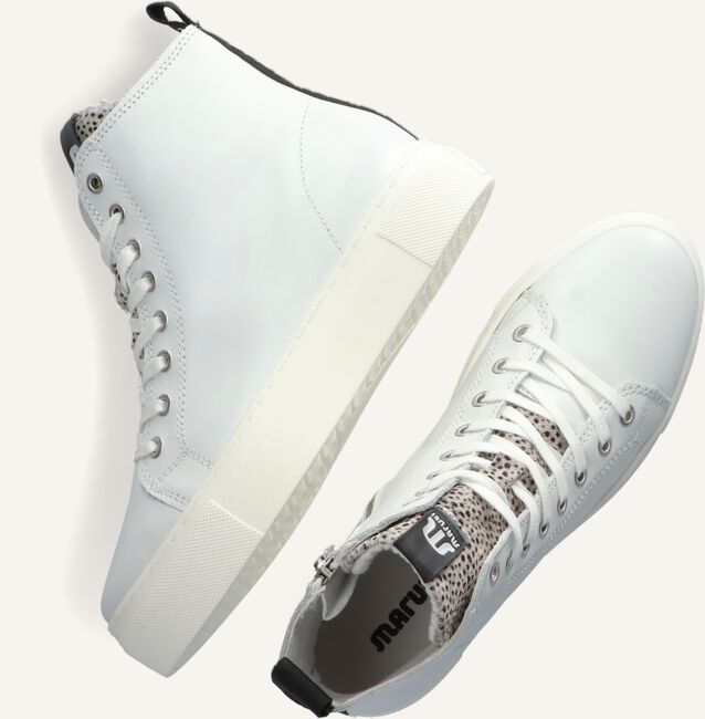 Witte MARUTI Hoge sneakers TERRY Witte MARUTI Hoge sneakers TERRY - large