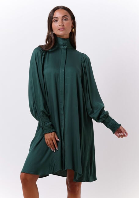 Groene BRUUNS BAZAAR Mini jurk BAUMA BRITTA DRESS - large