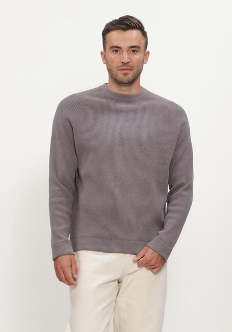 Grijze JC RAGS Trui CREW-NECK SWEATER EDDY - large