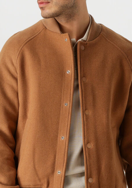 Camel SELECTED HOMME Jack SLHROY BOMBER JACKET EX - large