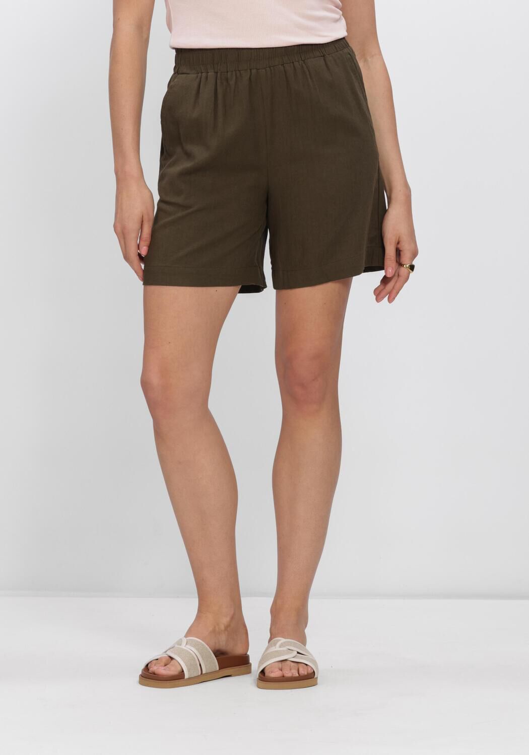 Donkerblauwe MY ESSENTIAL WARDROBE Korte broek DIASMW SHORTS - large