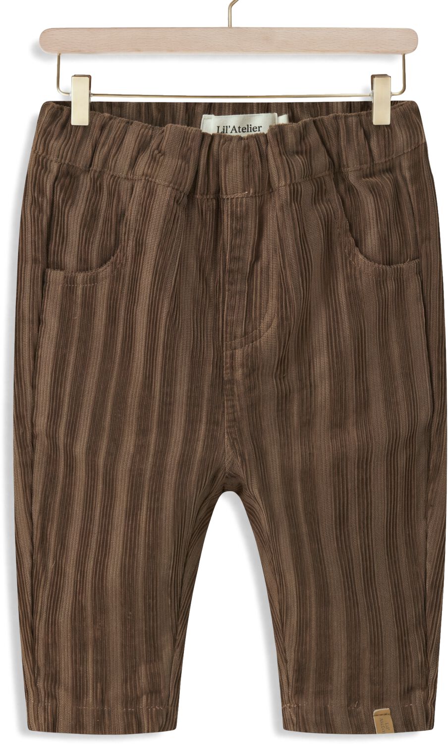 LIL' ATELIER Baby Broeken Nbmros Loose Cord Pant 4344-ru Lil Bruin