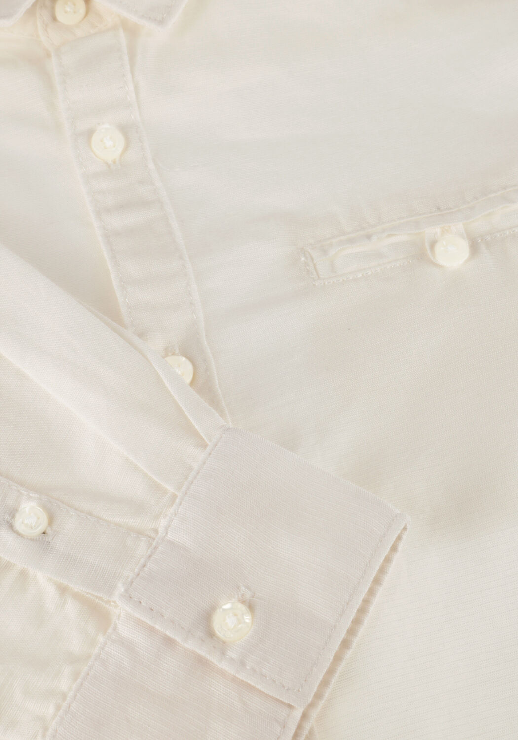 Witte MAYORAL Casual overhemd LINEN SHIRT - large