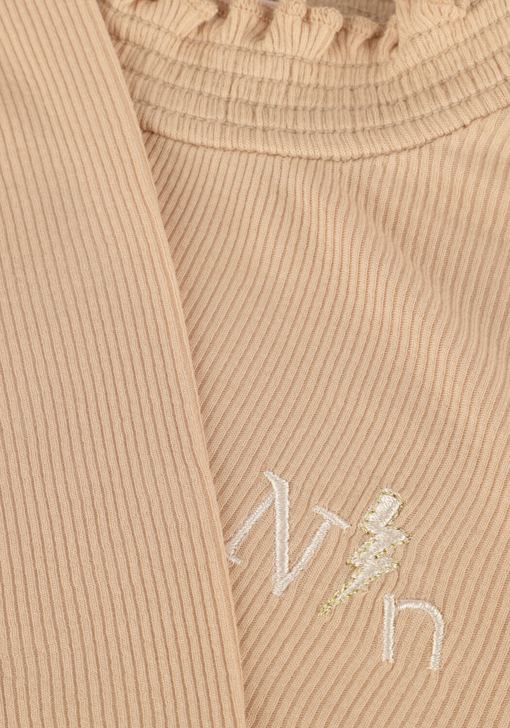 Beige NONO Tops & T-shirts KOSS RIB SHIRT - large