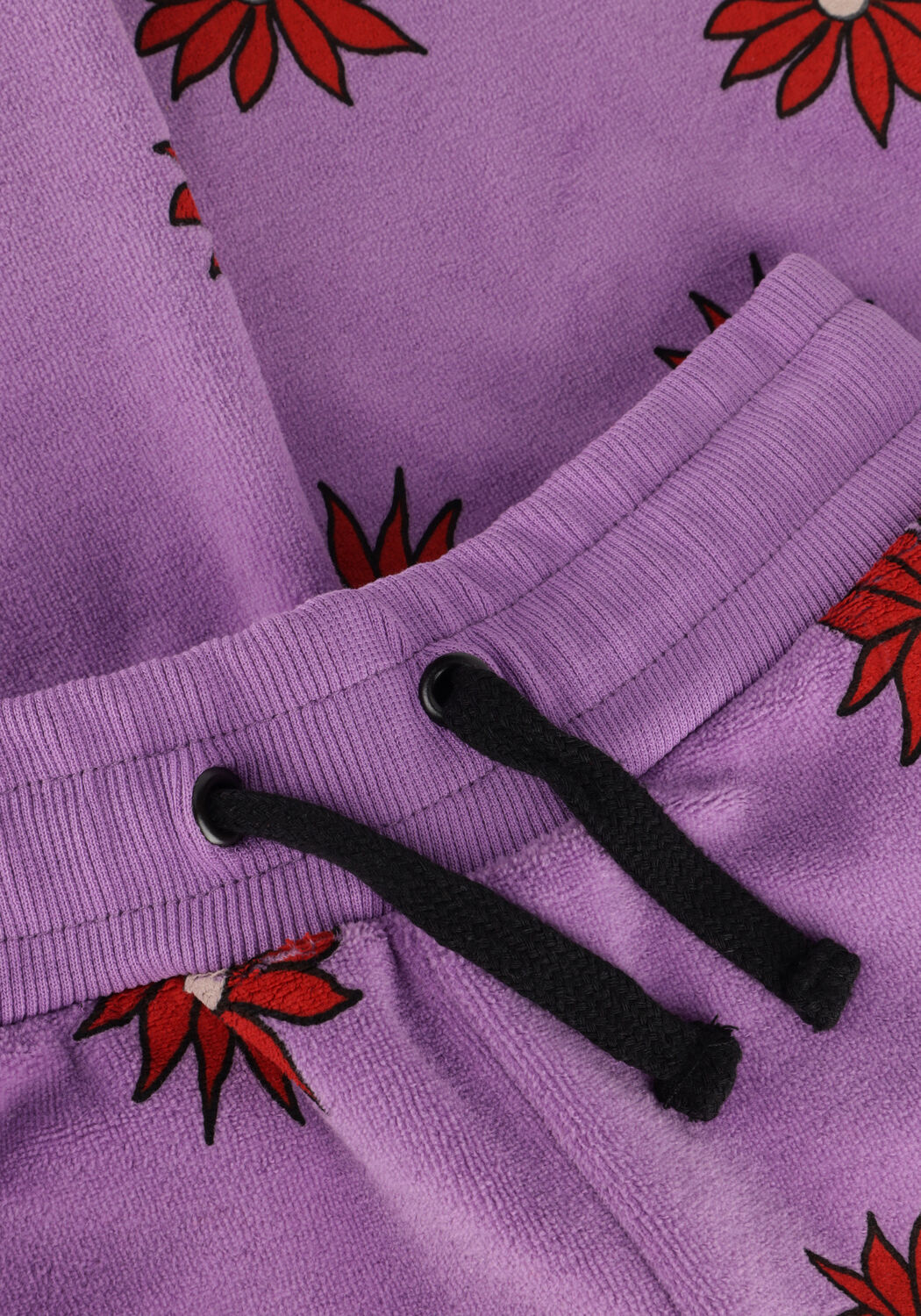 Paarse CARLIJNQ Joggingbroek DAHLIA - STRAIGT JOGGER - large