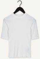 Witte SELECTED WOMEN Top SLFANNA 2/4 CREW NECK TEE Witte SELECTED WOMEN Top SLFANNA 2/4 CREW NECK TEE - medium