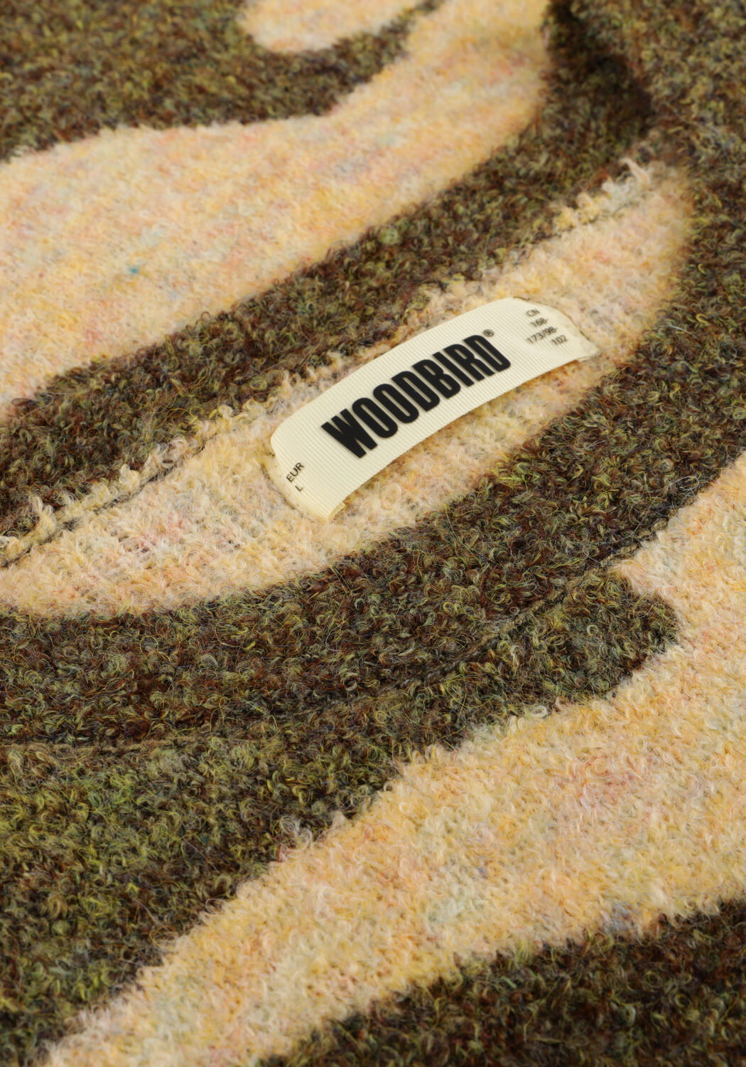 Multi WOODBIRD Trui WBKURT CLOUD CREW - large