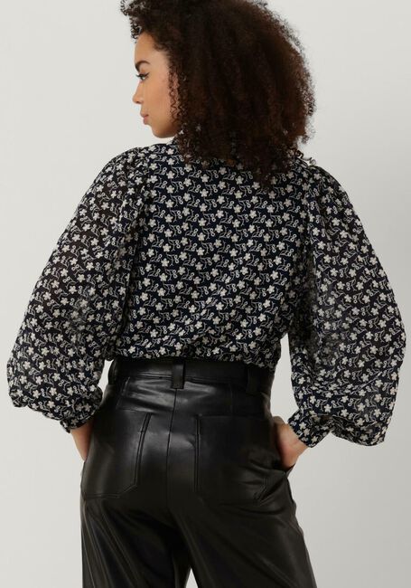 Blauwe FREEBIRD Blouses WV-ZIGZAG-JACQ-PES-23-3 - large