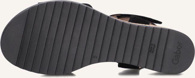 Zwarte GABOR Sandalen met hak 750.2 Zwarte GABOR Sandalen met hak 750.2 - large