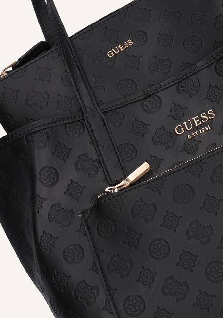 Zwarte GUESS Handtas VIKKY ROO TOTE Zwarte GUESS Handtas VIKKY ROO TOTE - large