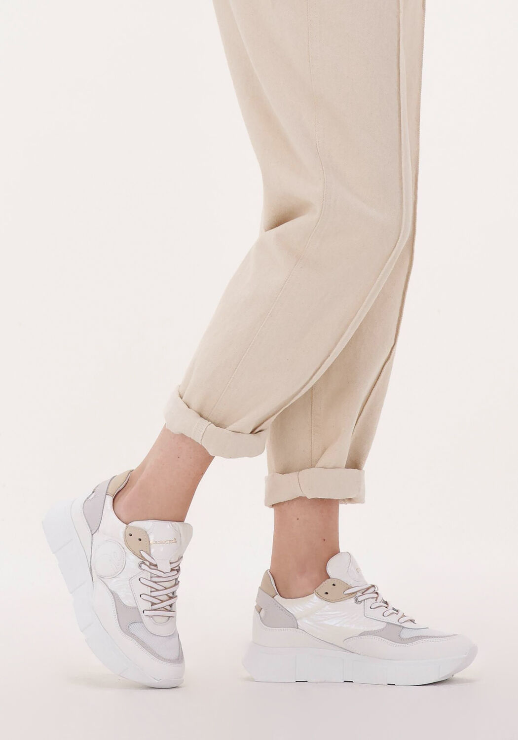 Sneakers wit cheap dames sale