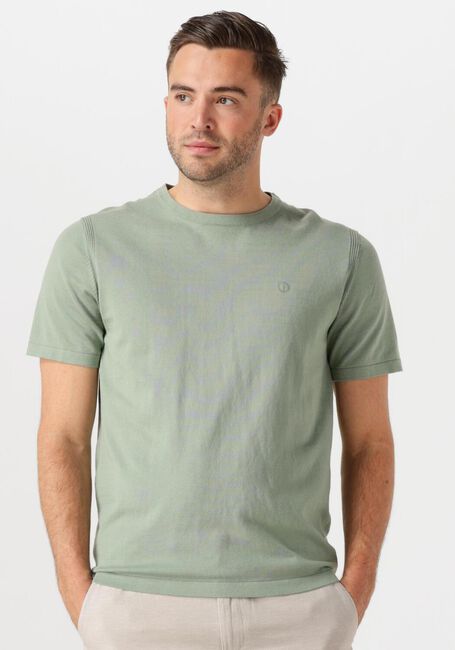 Groene DSTREZZED T-shirt ZEKE TEE - large