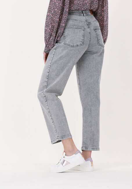 Grijze OBJECT Mom jeans LOA MOJI HW ANCLE DENIM JEANS - large