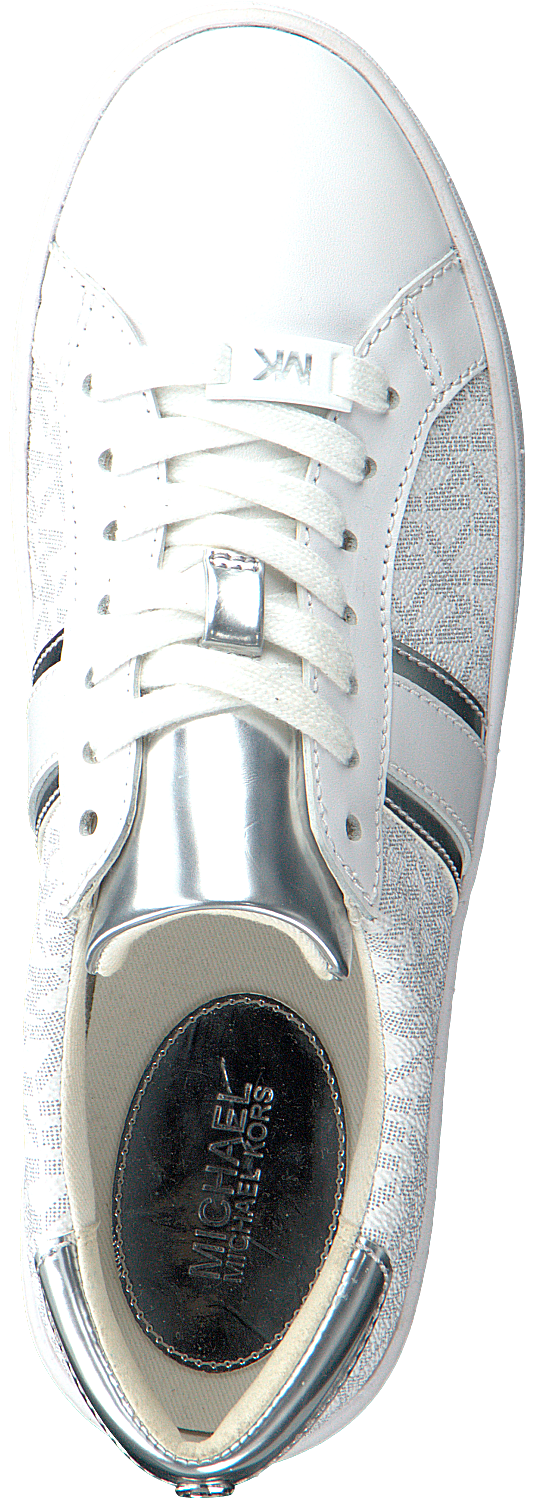 witte michael kors sneakers irving lace up