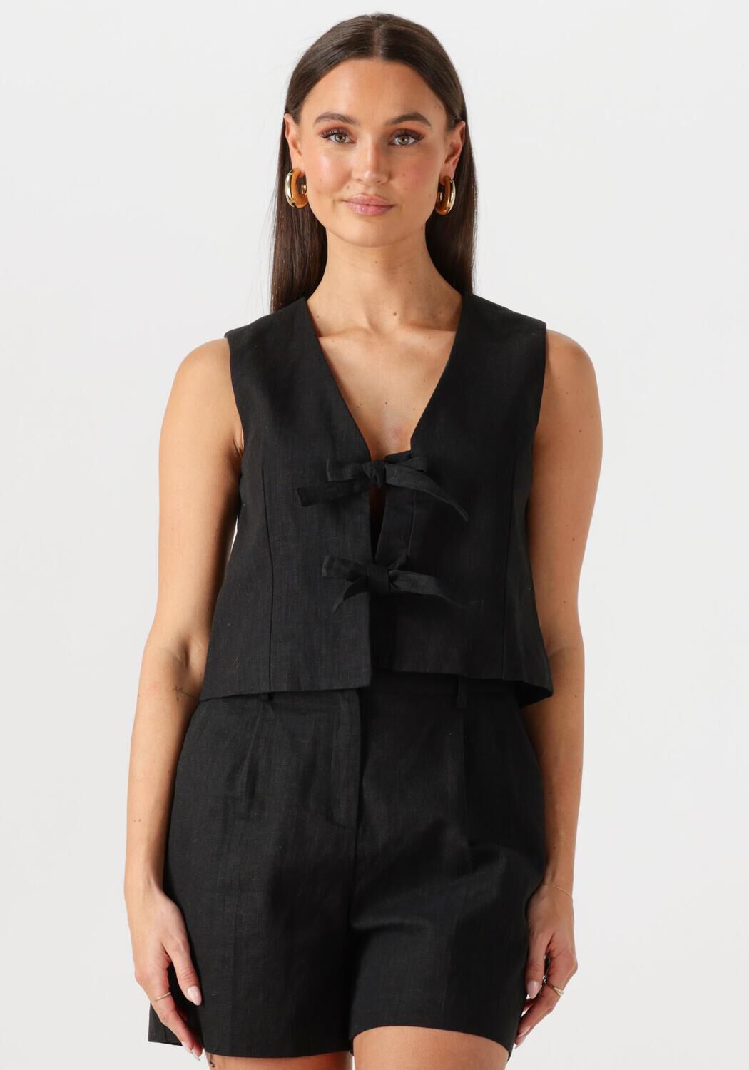 NOTRE-V Dames Tops & T-shirts Nv-freida Zwart