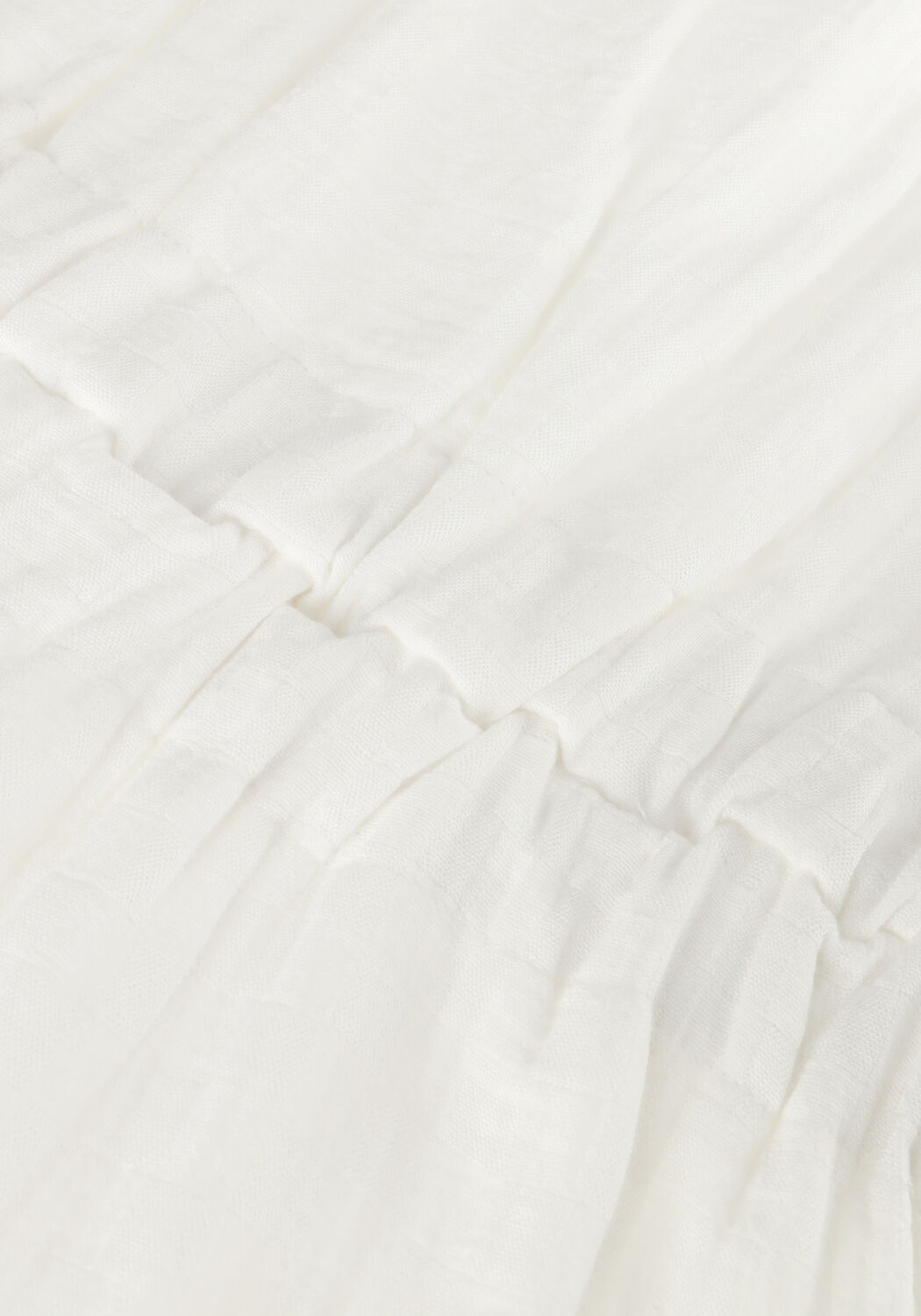 Witte INDIAN BLUE JEANS Mini jurk OFF SHOULDER DRESS - large