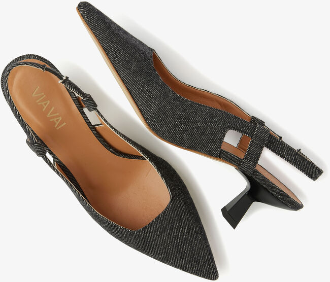 Zwarte VIA VAI Slingbacks SUZY ALIYA - large