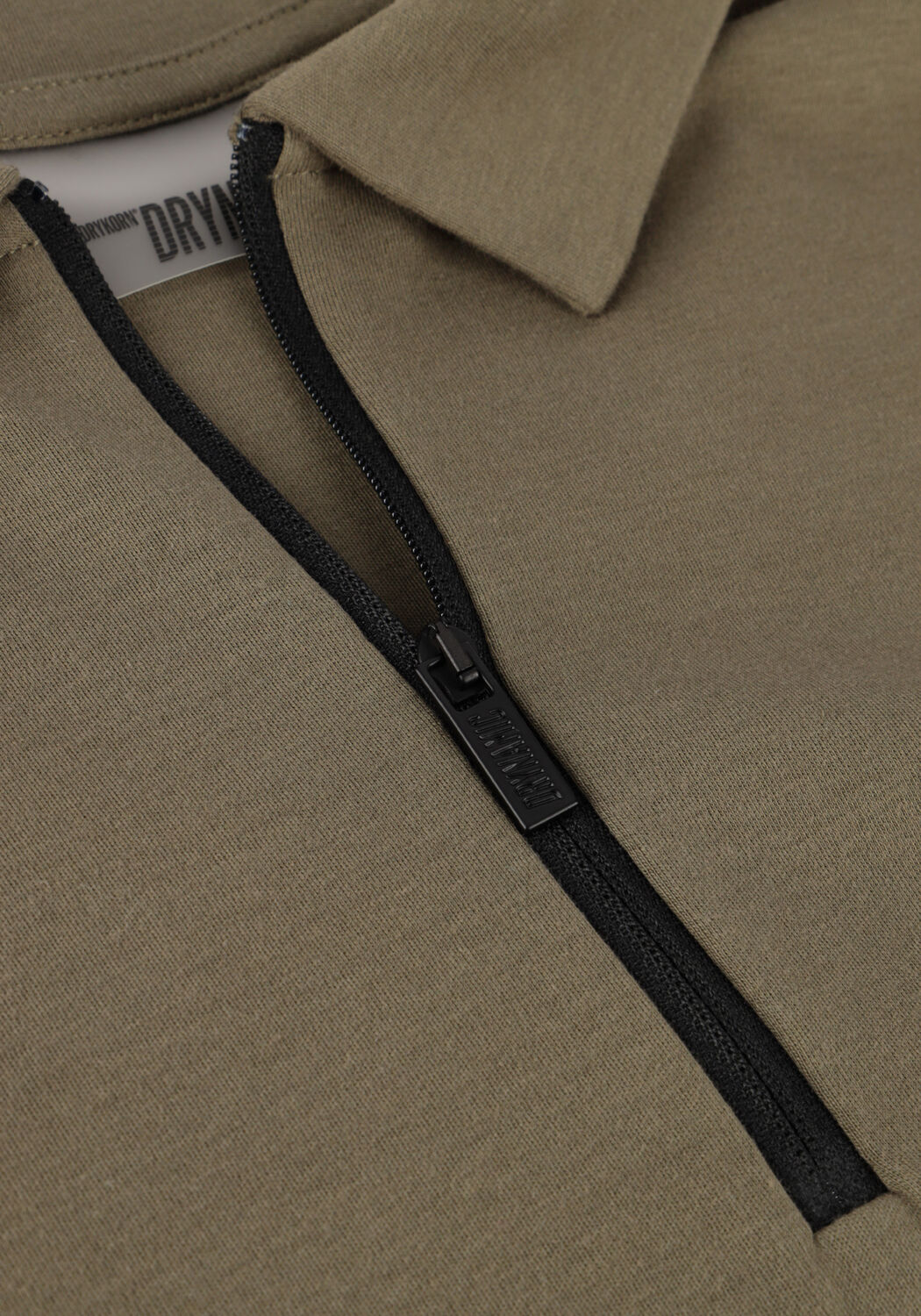 Donkergroene DRYKORN Polo LUNIS 520081 - large