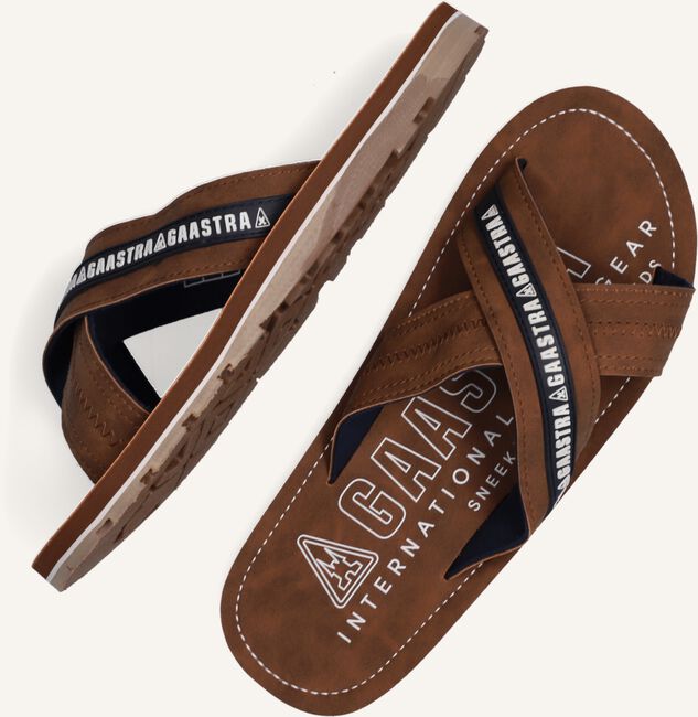 Cognac GAASTRA Slippers GENE Cognac GAASTRA Slippers GENE - large