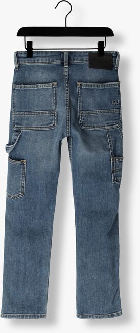 Blauwe INDIAN BLUE JEANS Straight leg jeans WORKER ROBIN WIDE STRAIGHT FIT - large