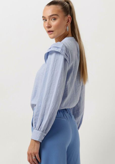 Blauwe OBJECT Blouses OBJSOPHIE L/S SHIRT - large