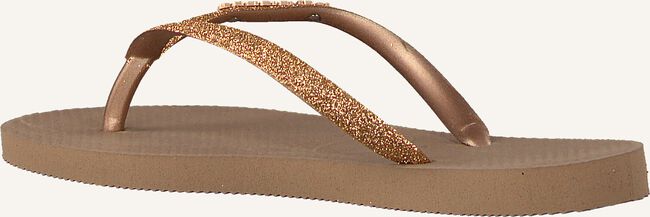 Roze HAVAIANAS Teenslippers KIDS SLIM GLITTER Roze HAVAIANAS Teenslippers KIDS SLIM GLITTER - large
