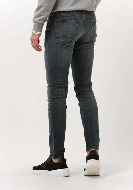 Blauwe CAST IRON Slim fit jeans RISER SLIM AGED DARK WASH - large