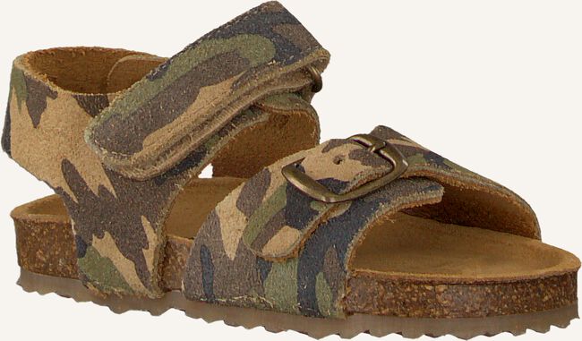 Groene DEVELAB Platte sandalen 48089 Groene DEVELAB Platte sandalen 48089 - large