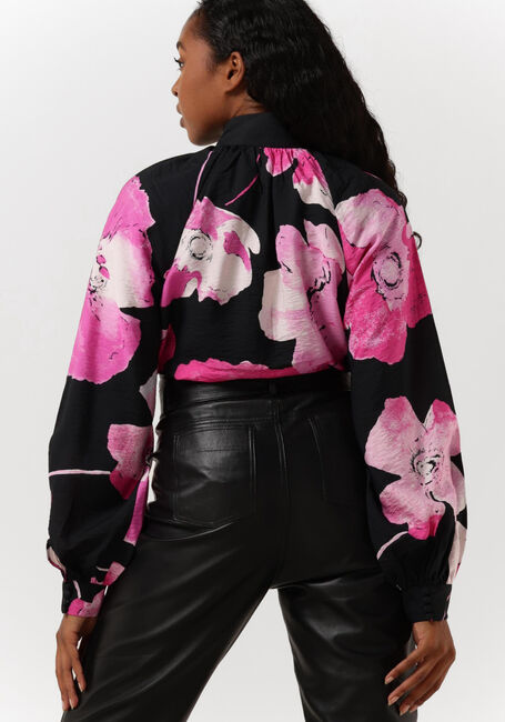 Zwarte SELECTED WOMEN Top SLFAURA LS BUTTONED TOP B - large