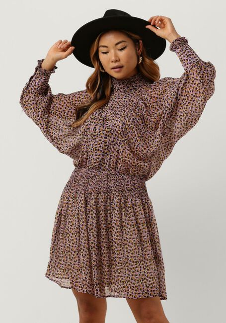 Roze CO'COUTURE Mini jurk NADIA PLEAT DRESS - large